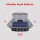 Exeo Solar LED Güneş Enerjili Bahçe Duvar Lambası 2Li Paket Exeo Solar LED Güneş Enerjili Bahçe Duvar Lambası 2Li Paket