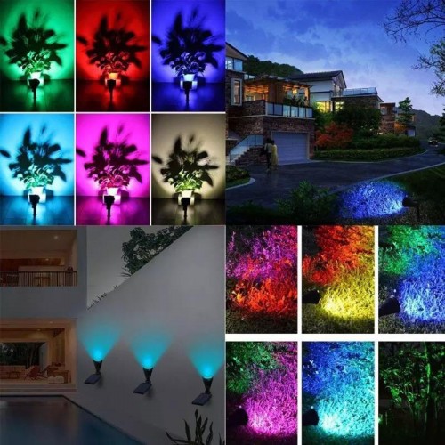 Exeo Solar RGB LED Bahçe Aydınlatma Güneş Enerjili Lamba Exeo Solar RGB LED Bahçe Aydınlatma Güneş Enerjili Lamba