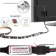 Exeo Tv Arkası Bluetooth RGB USB Şerit Led Slikonlu 3 Mt Exeo Tv Arkası Bluetooth RGB USB Şerit Led Slikonlu 3 Mt