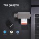 Exeo USB 3.0 Type-c Mikro USB SD TF OTG Hafıza Kart Okuyucu Exeo USB 3.0 Type-c Mikro USB SD TF OTG Hafıza Kart Okuyucu