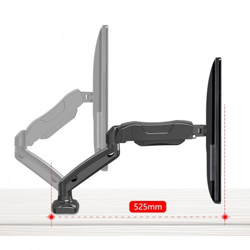Exeo V8 17"-30" Amortisörlü Monitör Masa Tutucu Kol Stand Exeo V8 17"-30" Amortisörlü Monitör Masa Tutucu Kol Stand