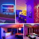 Exeo Wifi RGB 3 Çipli Şerit LED Işık Silikonlu Su Geçirmez 10 MT Exeo Wifi RGB 3 Çipli Şerit LED Işık Silikonlu Su Geçirmez 10 MT