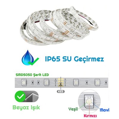 Exeo Wifi RGB 3 Çipli Şerit LED Işık Silikonlu Su Geçirmez 5 MT Exeo Wifi RGB 3 Çipli Şerit LED Işık Silikonlu Su Geçirmez 5 MT