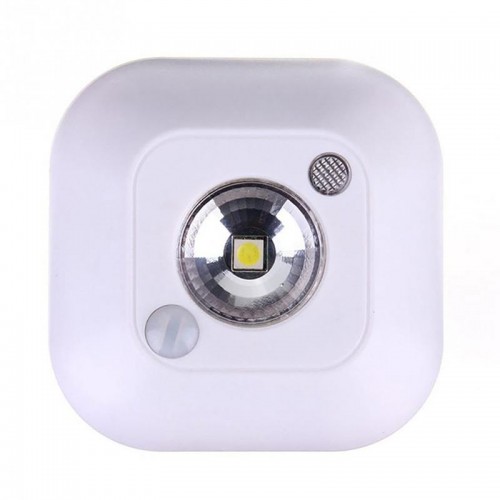 Mini Hareket Sensörlü Led Gece Lambası Pilli Mini Hareket Sensörlü Led Gece Lambası Pilli
