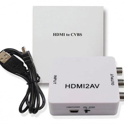 Tenon Hdmi To AV Dönüştürücü Adaptör 1080p Full Hd