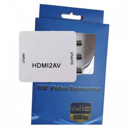 Tenon Hdmi To AV Dönüştürücü Adaptör 1080p Full Hd Tenon Hdmi To AV Dönüştürücü Adaptör 1080p Full Hd