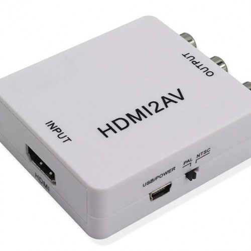 Tenon Hdmi To AV Dönüştürücü Adaptör 1080p Full Hd Tenon Hdmi To AV Dönüştürücü Adaptör 1080p Full Hd